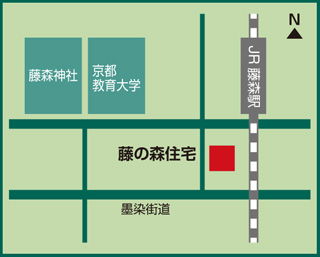 藤森住宅の所在地
